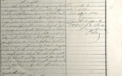 1868 Antonio Spolidoro birth registry.jpg