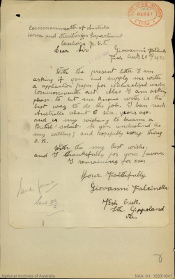 Giovanni Falcinella Letter of Application.jpg