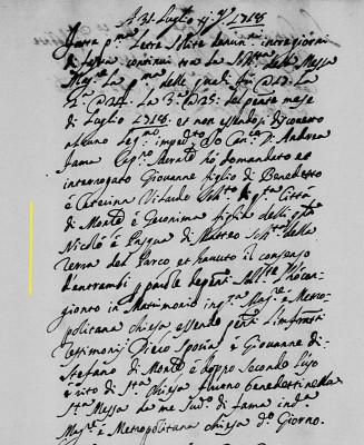 Giovanni Vilardo marriage 1718.jpg