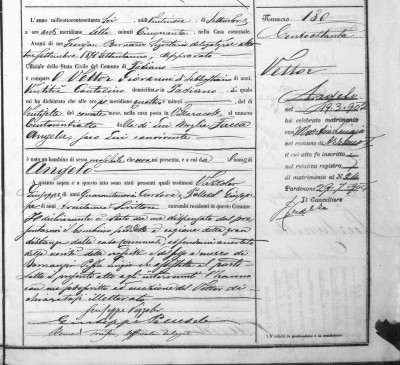 VETTOR Angelo 1876 Pasiano Birth.jpg