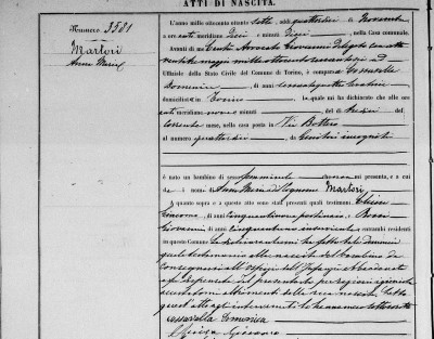 Grandmothers Birth Cert