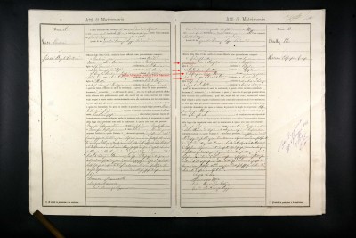 Elia Chiella and Alfonsina Marasco marriage - marked.jpg
