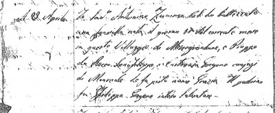 Grazia Sanfilippo birth 1884 crop.jpg
