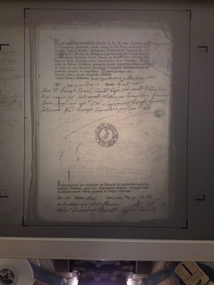 1811 Gaetano Nasca Baptismal record.jpg