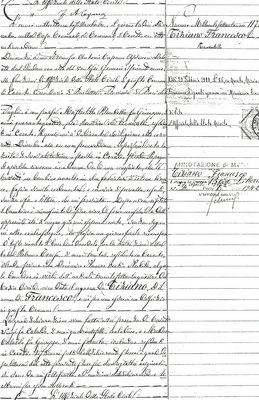 Francesco Tiziano Birth record.jpg