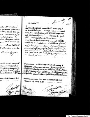 Angelo Luigi Dell' Anno Feb 27, 1814 - Forino, Italy.JPG