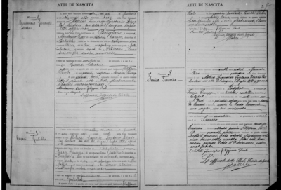 Femia birth record 1897, Portigliola, Italy.png