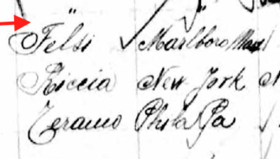 passenger list