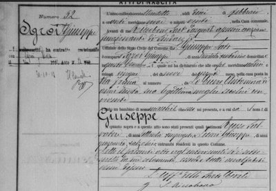 Guiseppe Sgroi birth 1888 son of Giuseppe Sgroi 1857 and Antonina LoCiero 1856 husb to Rosa Sgroi 1892.jpg